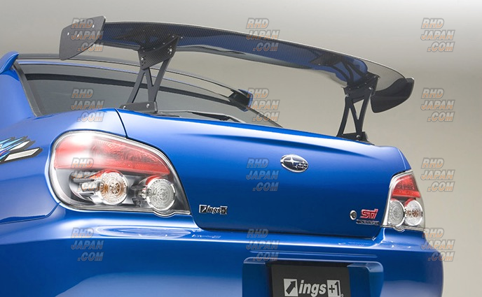 ings Z-Power Wing Wet Carbon 1600mm STD Mount - GDB GC8 - RHDJapan